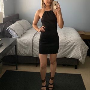 Missguided Black Mini Dress